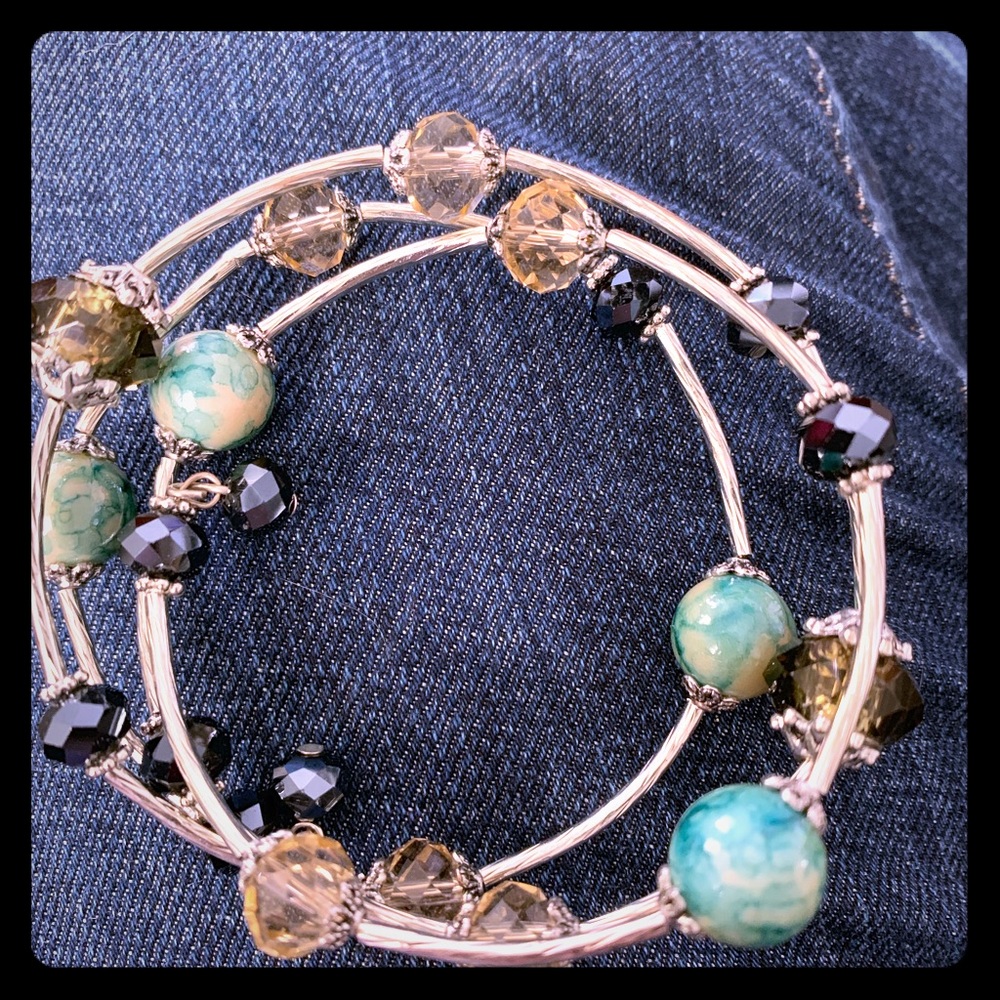 Memory Wire Bracelet - image 1